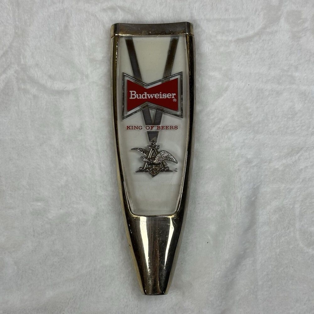 Vintage Budweiser King of Beers Beer Tap Handle Draft Faucet Pull 8.5”